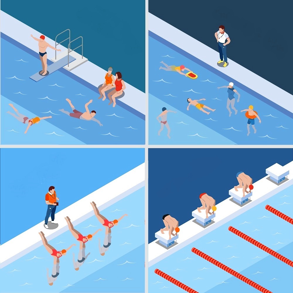 Synchronized swimming techniques and skills applied to swimming